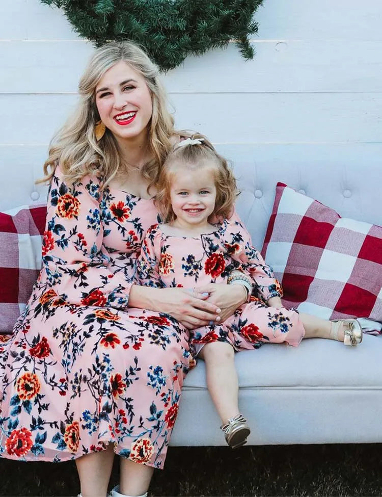 Floral Family Matching Dress