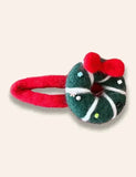 1PCS Christmas Fluffy Hairclip
