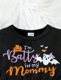 Halloween Alphabet Print Tulle Dress