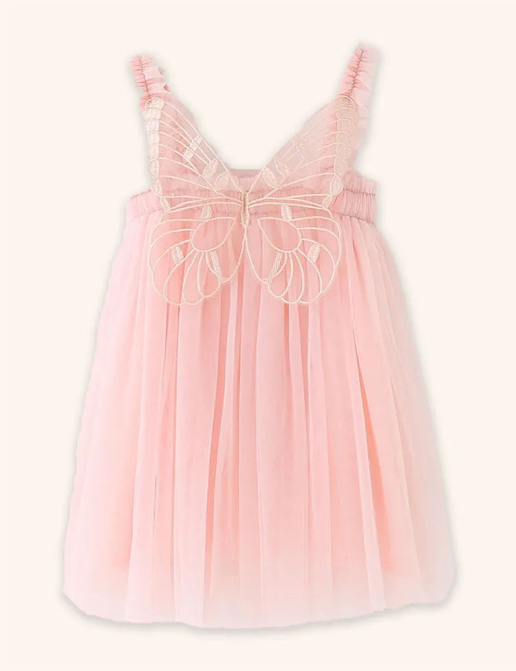 3D Butterfly Tulle Dress