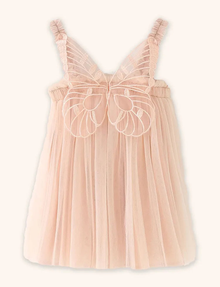 3D Butterfly Tulle Dress