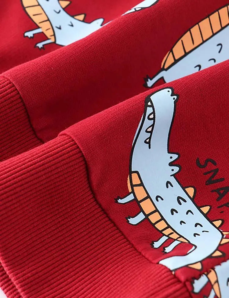 Alligator Printed Sweater - Mini Taylor