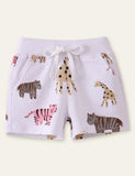Animal Printed Shorts - Mini Taylor