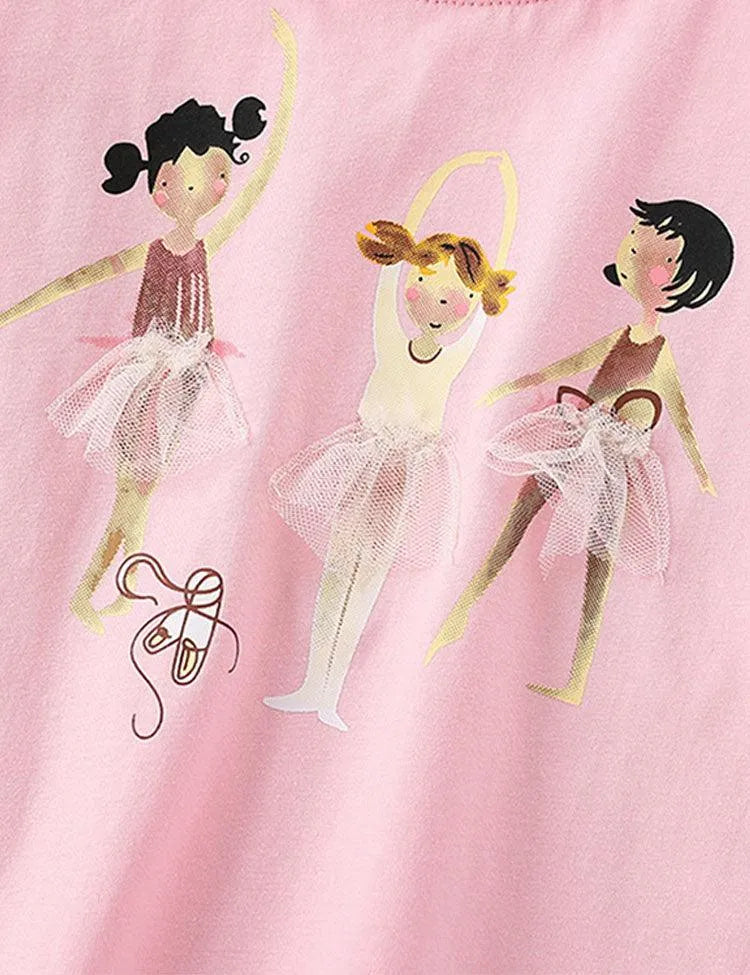 Ballet Dancer Printed T-shirt - Mini Taylor