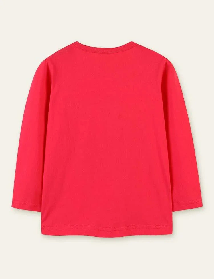 Bandage Guinea Pig Pumpkin Long Sleeve T-shirt - Mini Berni