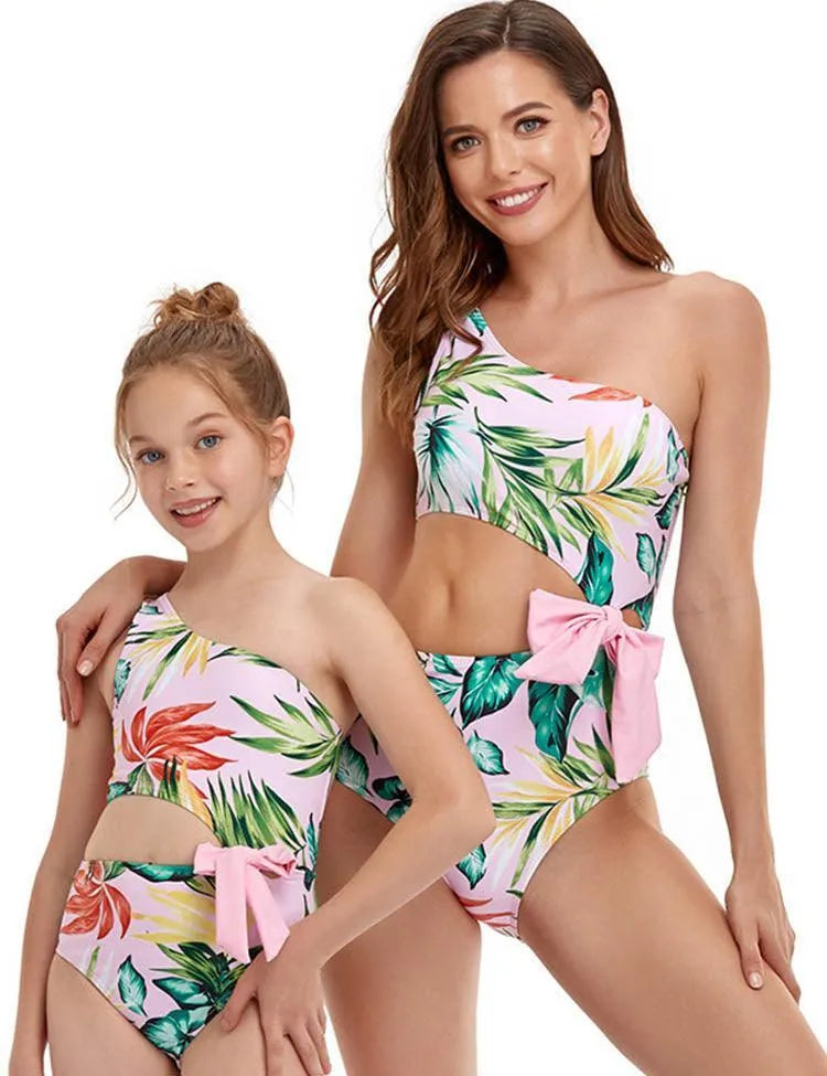 Bow Family Matching Swim Suit - Mini Taylor