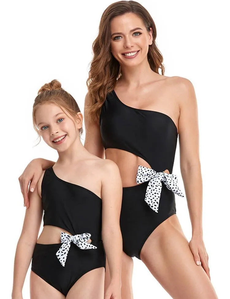 Bow Family Matching Swim Suit - Mini Taylor