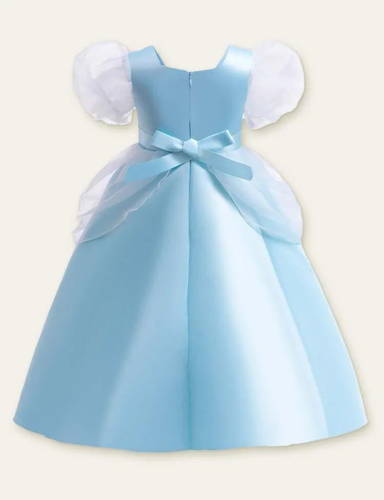 Bow Mesh Party Dress - Mini Taylor