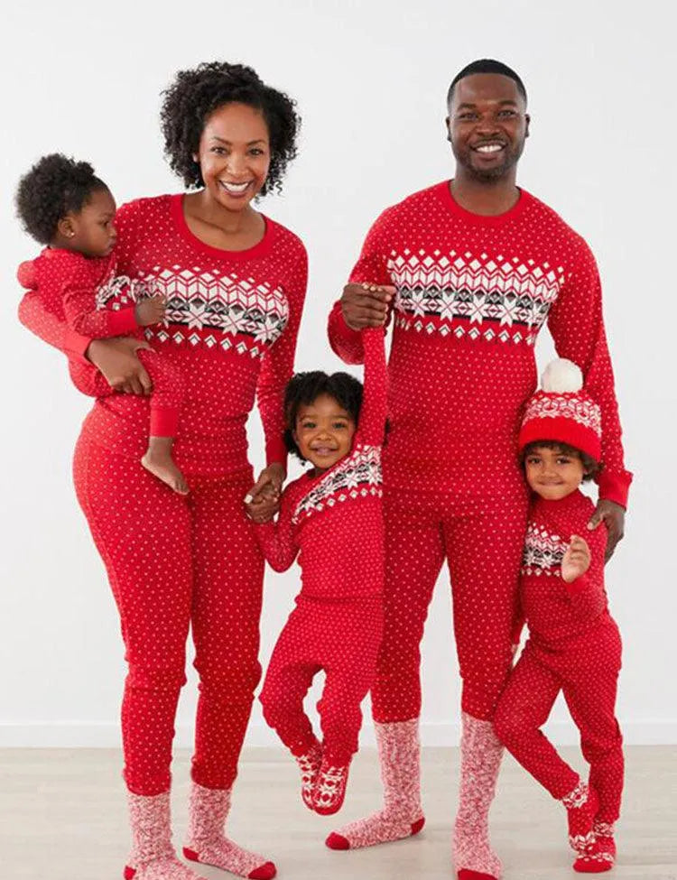 Christmas Print Family Matching Pajamas - Mini Taylor