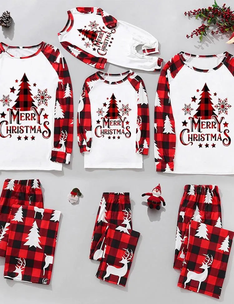 Christmas Print Family Matching Pajamas - Mini Taylor