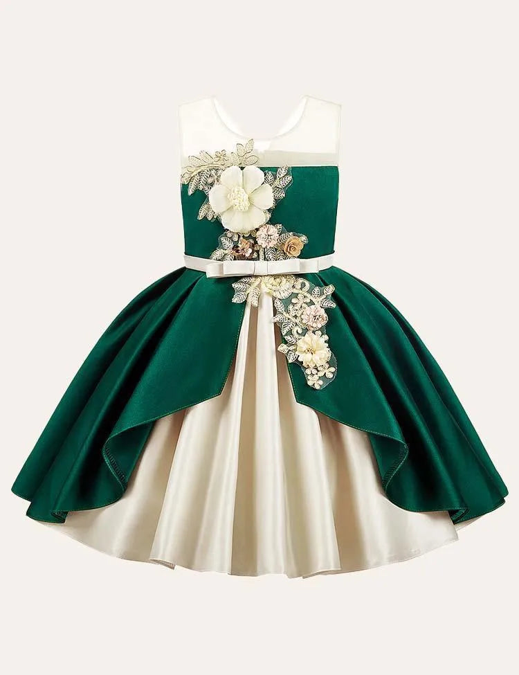 Floral Sleeveless Party Dress - Mini Taylor