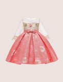 Flower Bow Party  Dress