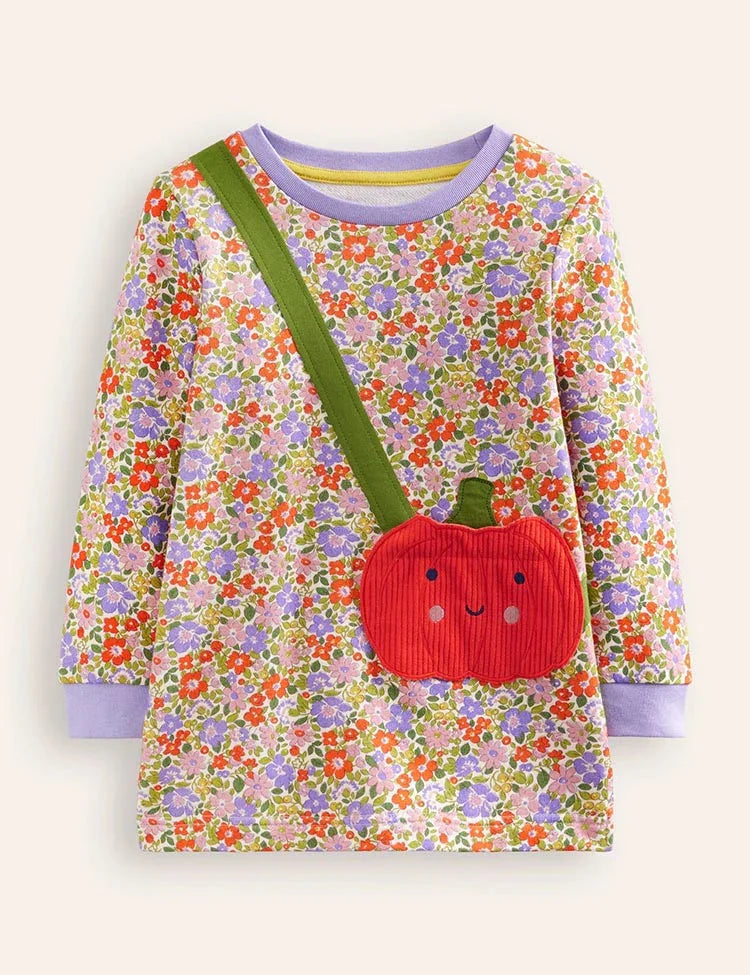 Appliqué Bag Tunic
