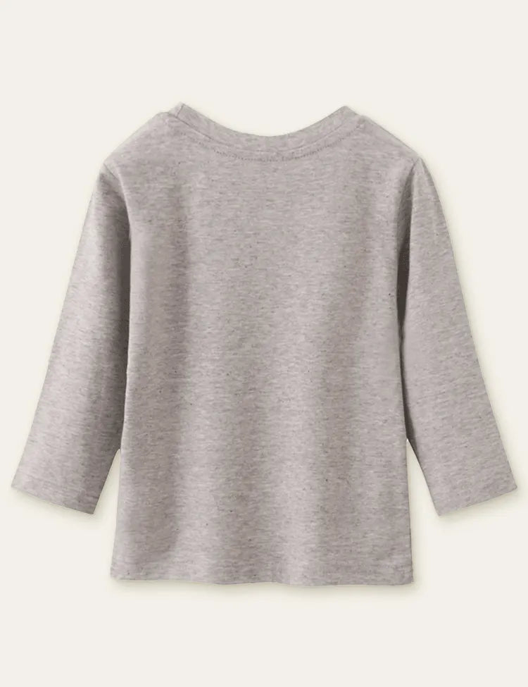 Alligator Printed Long Sleeve T-shirt - Mini Taylor