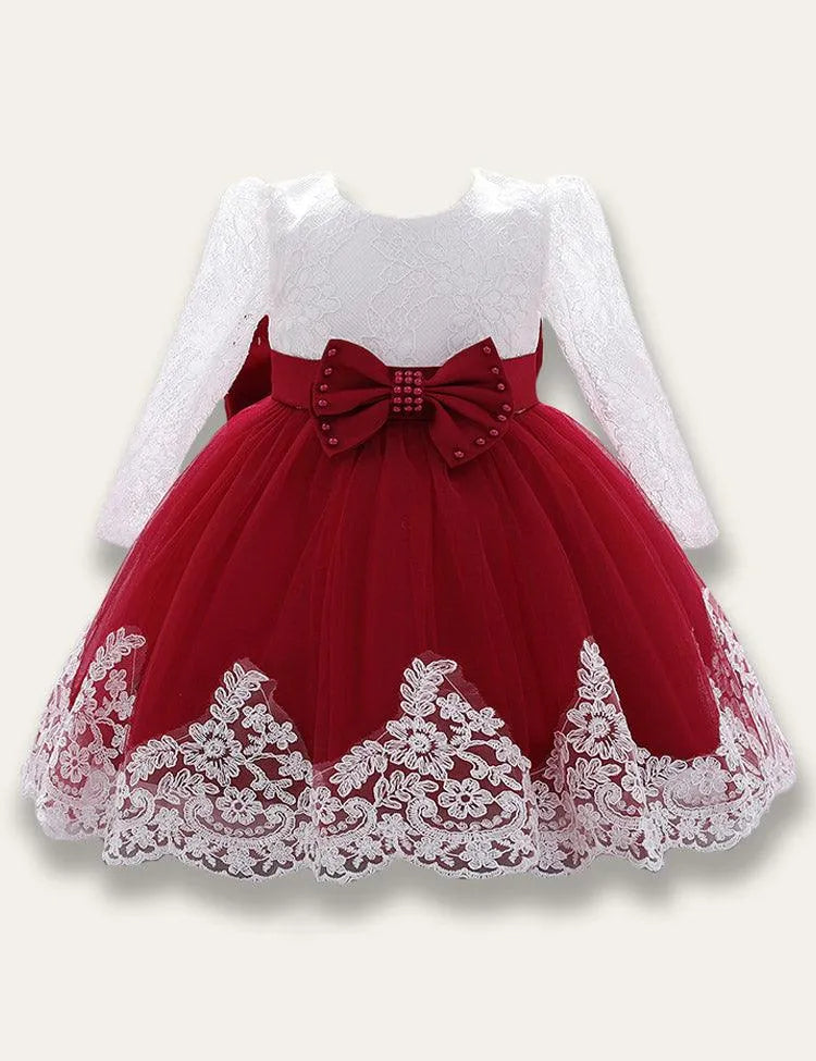 Baby Bow Lace Dress - Mini Taylor