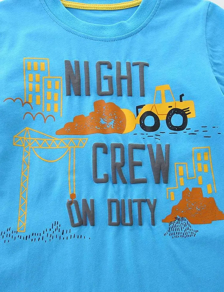 Blue Car Print Set - Mini Taylor