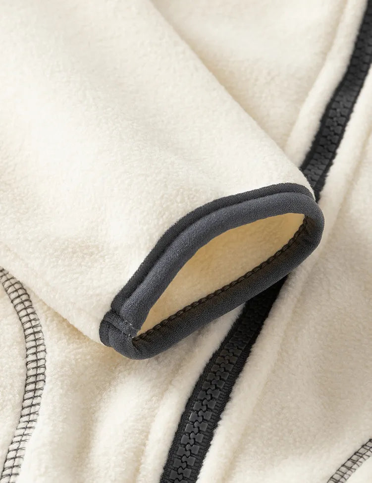 Boat Anchor Embroidered Polar Fleece Jacket - Mini Taylor