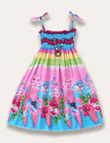Bohemian Print Family Matching Dress - Mini Taylor