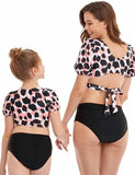 Bubble Sleeve Family Matching Swim Suit - Mini Taylor