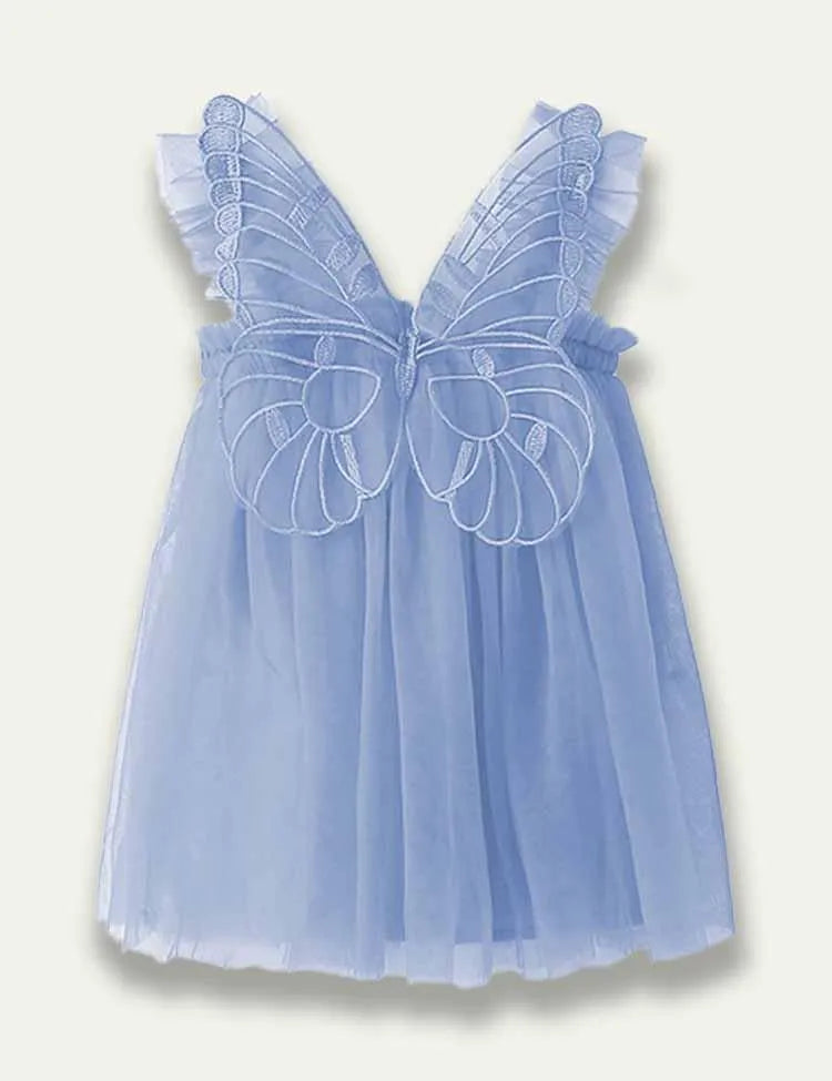 Butterfly Tulle Fluffy Dress - Mini Taylor