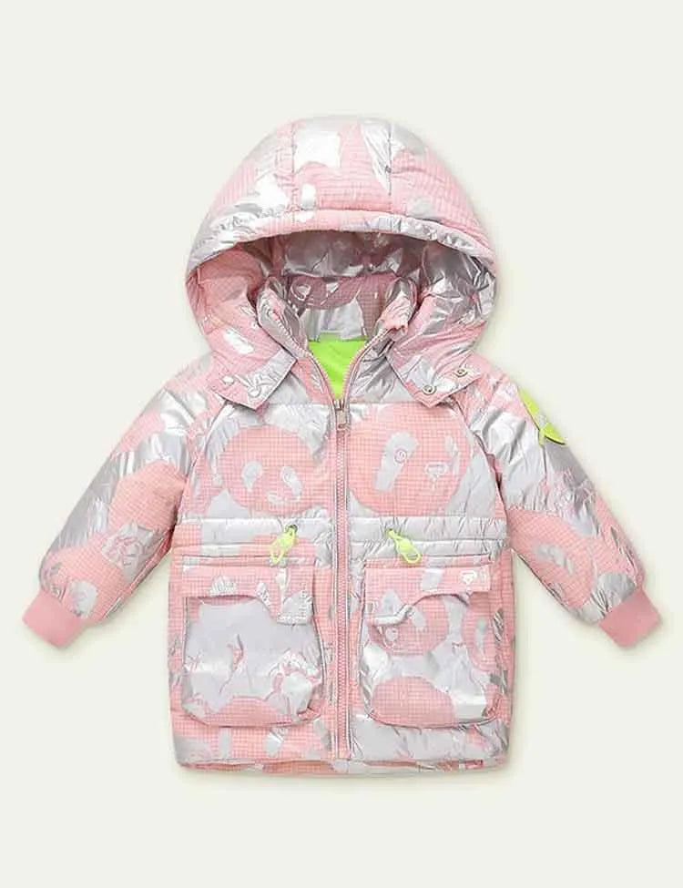 Printed down Jacket - Mini Taylor