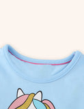 Blue Unicorn Tulle Dress