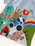 Animal Farm Applique T-Shirt