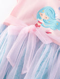 Mermaid Printed Tulle Dress