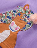 Beautiful Pony Applique Dress