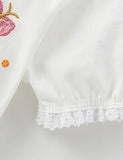 Girl&Puppy Applique T-shirt