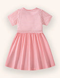 Dinosaur Applique Cotton Dress