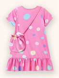 Cute Rabbit Printed Dress