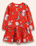 Cartún Nollag Santa Claus Gúna Clóbhuailte