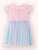 Mermaid Printed Tulle Dress