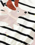 Set Sweatshirt Dachshund Appliqué