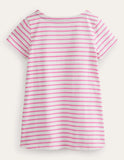 Short Sleeve Appliqué Tunic - Mini Taylor