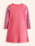 Elsie Big Appliqué Dress
