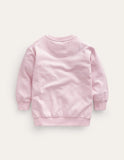 Rainbow Printed Round Neck Sweater - Mini Taylor