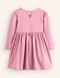Nellie Appliqué Flare Dress