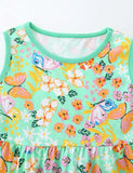 Series Printed Vest Dress