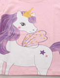 Unicorn Printed Crewneck T-shirt - Mini Taylor