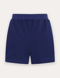 Cartoon Dinosaur Applique Shorts