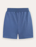 Cartoon Shark Applique Shorts