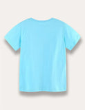 Cartoon Excavator Printed T-Shirt - Mini Taylor