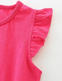 Cartoon Flamingo Printed T-shirt - Mini Taylor