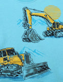 Excavator Printed Sweatshirt - Mini berni