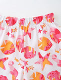 Cartoon Seahorse Printed Set - Mini Taylor