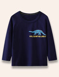 Dinosaur Paleontologist Printed Sweatshirt - Mini Taylor