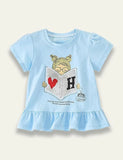 Girls Printed T-shirt - Mini Taylor