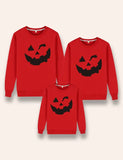 Хелоуин Wink Pumpkin Family Matching суичър